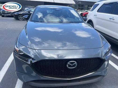 Polymetal Gray Metallic 2023 Mazda Mazda3 2.5 S Carbon Edition