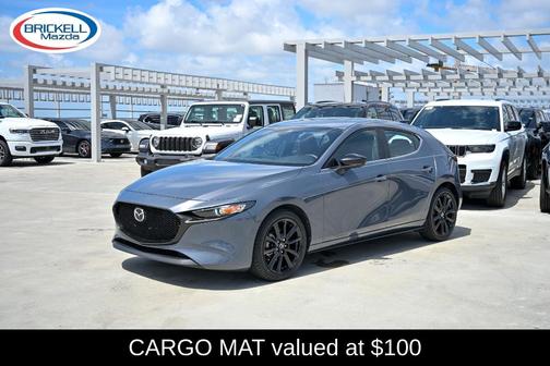 Polymetal Gray Metallic 2023 Mazda Mazda3 2.5 S Carbon Edition