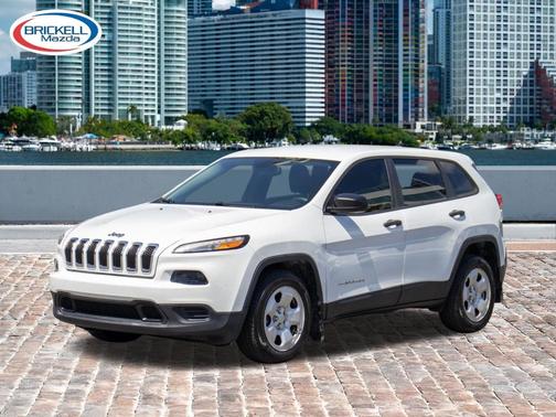 Bright White Clearcoat 2017 Jeep Cherokee Sport