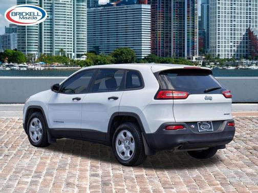 Bright White Clearcoat 2017 Jeep Cherokee Sport