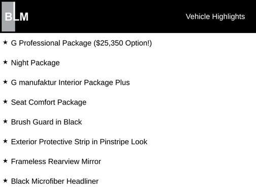 2022 Mercedes-Benz G-Class G 550 4MATIC