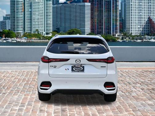 Rhodium White Premium 2026 Mazda CX-70 3.3 TURBO S PREMIUM