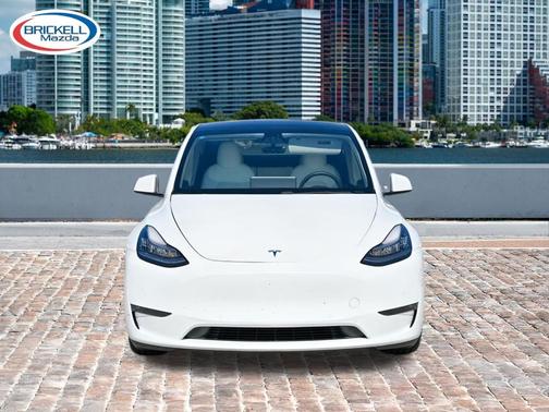 Pearl White Multi 2021 Tesla Model Y Performance