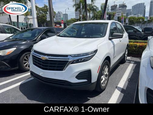 Summit White 2023 Chevrolet Equinox LS