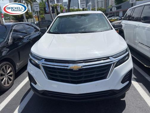 Summit White 2023 Chevrolet Equinox LS