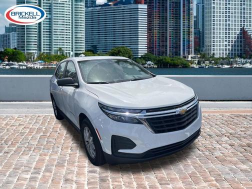 Summit White 2023 Chevrolet Equinox LS