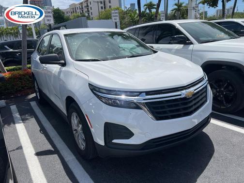 Summit White 2023 Chevrolet Equinox LS