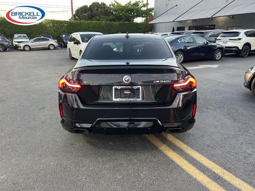 Black Sapphire Metallic 2022 BMW M240 i xDrive