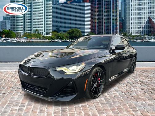 Black Sapphire Metallic 2022 BMW M240 i xDrive