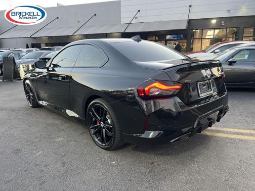 Black Sapphire Metallic 2022 BMW M240 i xDrive