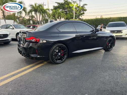 Black Sapphire Metallic 2022 BMW M240 i xDrive