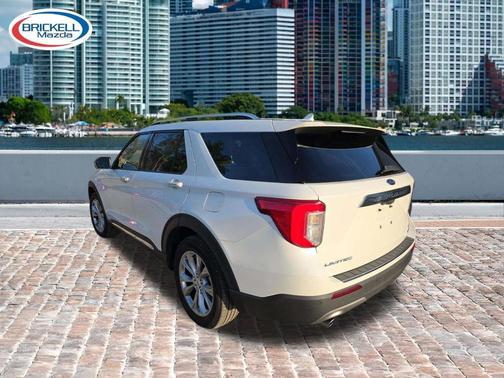 White Metallic 2020 Ford Explorer Limited
