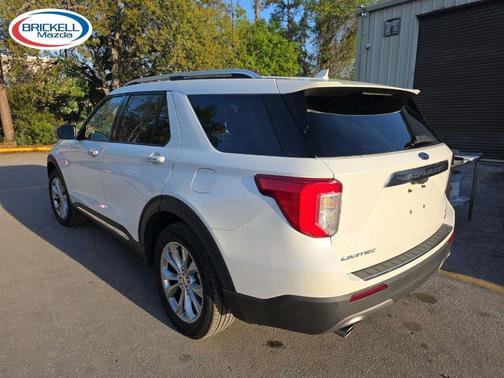White Metallic 2020 Ford Explorer Limited