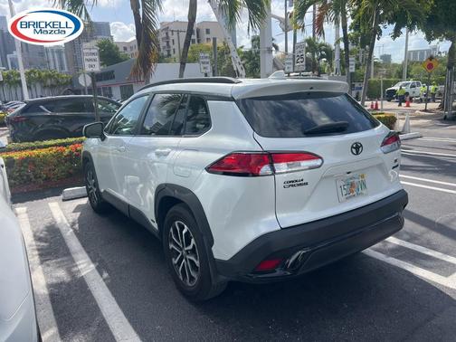 Wind Chill Pearl 2023 Toyota Corolla Cross Hybrid S