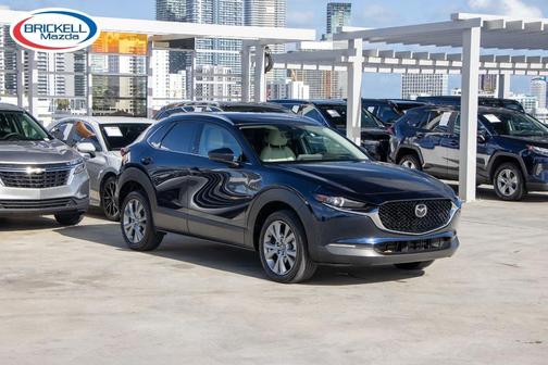 Deep Crystal Blue Mica 2023 Mazda CX-30 Premium Package