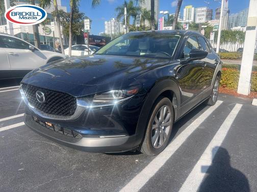 Deep Crystal Blue Mica 2023 Mazda CX-30 Premium Package