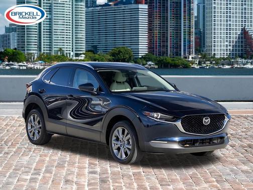 Deep Crystal Blue Mica 2023 Mazda CX-30 Premium Package