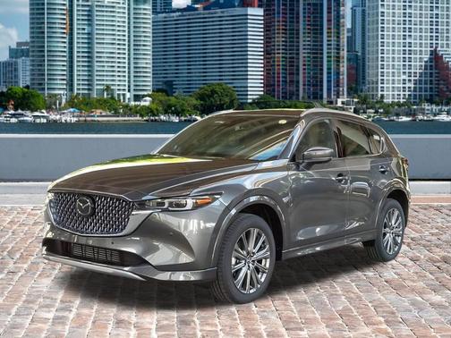 Machine Gray Metallic 2025 Mazda CX-5 2.5 Turbo Signature