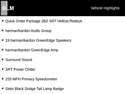 2021 Dodge Charger SRT Hellcat Widebody