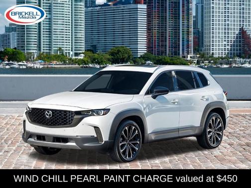Wind Chill Pearl 2024 Mazda CX-50 2.5 Turbo Premium Plus Package