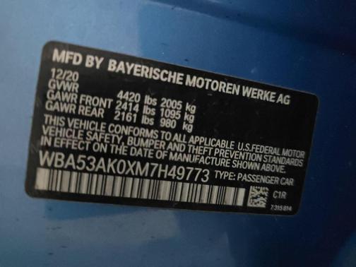 2021 BMW 228 Gran Coupe 228i sDrive Gran Coupe