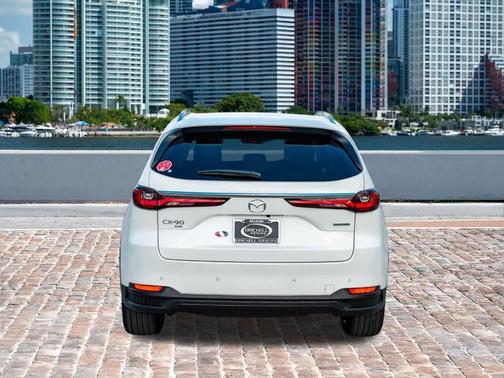 Rhodium White Premium 2026 Mazda CX-90 3.3 Turbo Preferred