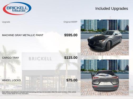 Machine Gray Metallic 2023 Mazda CX-30 2.5 S Select Package