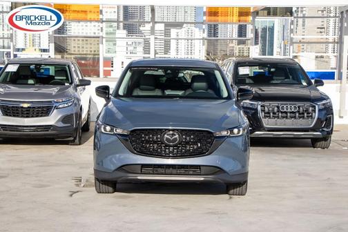 Polymetal Gray Metallic 2025 Mazda CX-5 2.5 S Carbon Edition
