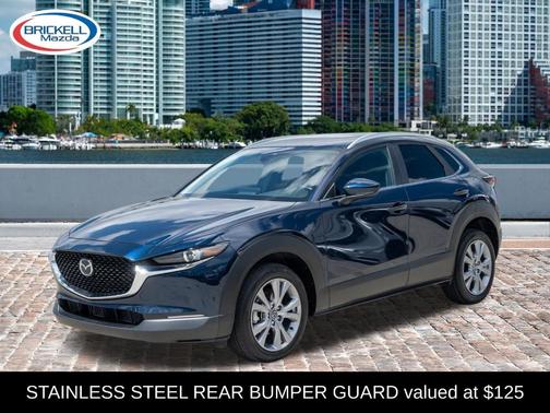 Deep Crystal Blue Mica 2022 Mazda CX-30 2.5 S Select Package
