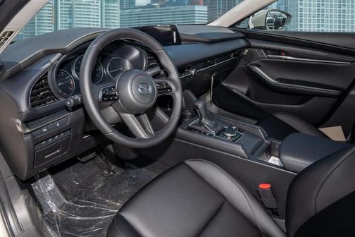 Platinum Quartz Metallic 2026 Mazda Mazda3 FWD w/Preferred Package