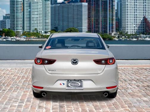 Platinum Quartz Metallic 2026 Mazda Mazda3 FWD w/Preferred Package