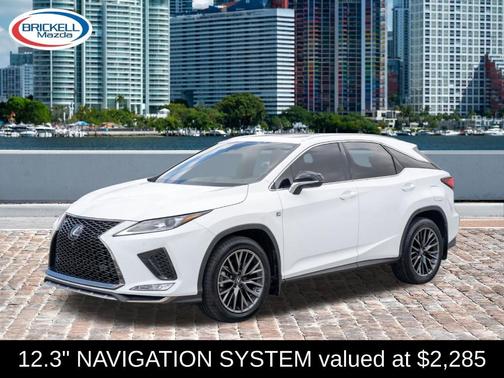 Eminent White Pearl 2022 Lexus RX 350 F SPORT Handling