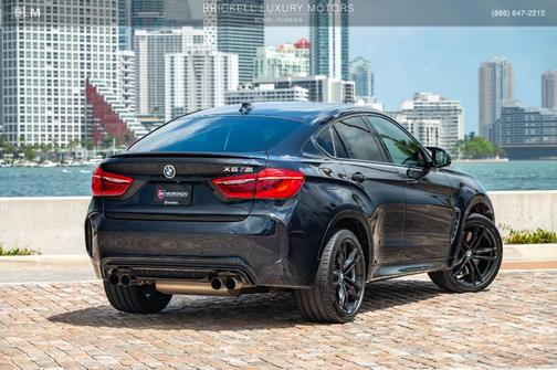 Carbon Black Metallic 2017 BMW X6 M Base