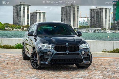 Carbon Black Metallic 2017 BMW X6 M Base