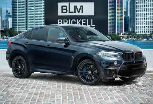 Carbon Black Metallic 2017 BMW X6 M Base