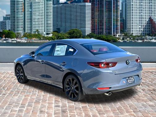 Polymetal Gray Metallic 2026 Mazda Mazda3 2.5 S Carbon Edition