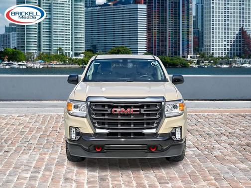 Desert Sand Metallic 2022 GMC Canyon AT4 w/Leather