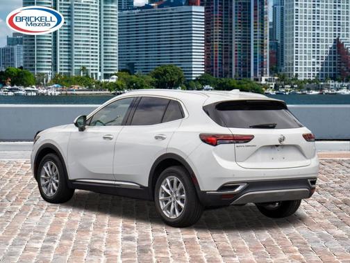 Summit White 2021 Buick Envision Preferred