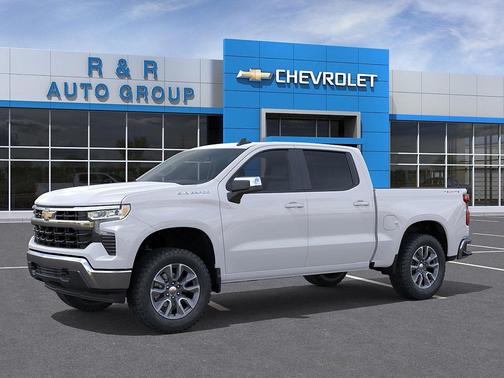 Summit White 2026 Chevrolet Silverado 1500 LT