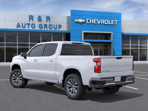 Summit White 2026 Chevrolet Silverado 1500 LT