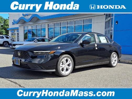 Crystal Black 2026 Honda Accord LX 1.5T Sedan