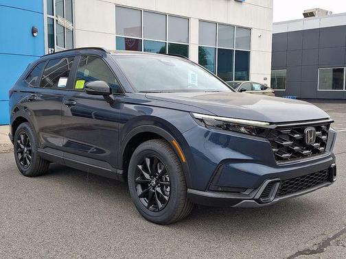 Canyon River Blue Metallic 2026 Honda CR-V Hybrid Sport-L AWD