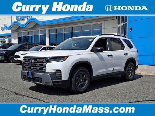 Platinum White 2026 Honda Pilot TrailSport