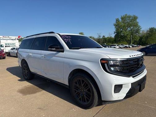 Oxford White 2025 Ford Expedition Max Platinum