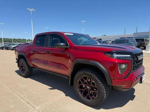 Volcanic Red Tintcoat 2025 GMC Canyon Denali