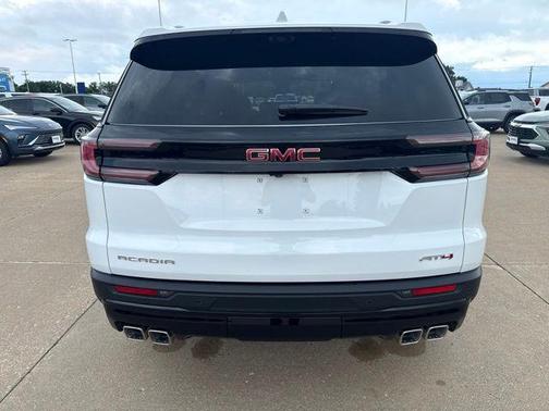 White 2026 GMC Acadia AT4 AWD