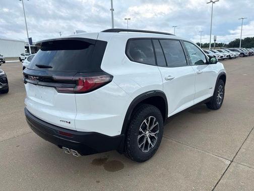 White 2026 GMC Acadia AT4 AWD