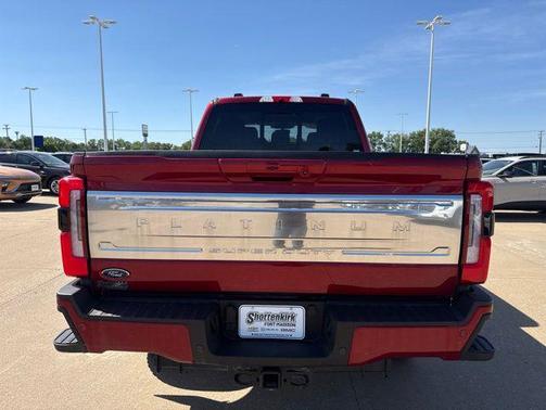 Ruby Red Metallic Tinted Clearcoat 2025 Ford F-250 Platinum