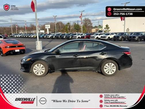 Black 2021 Nissan Sentra S