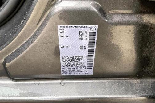 2025 Nissan Altima SR